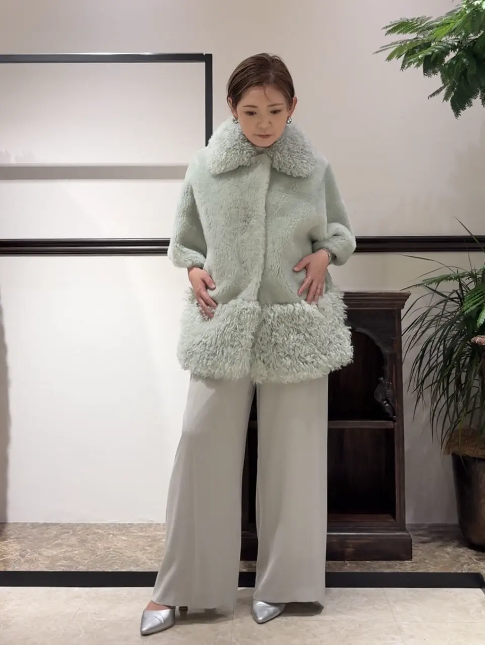 GRACE CONTINENTAL N.YURI コーディネート画像