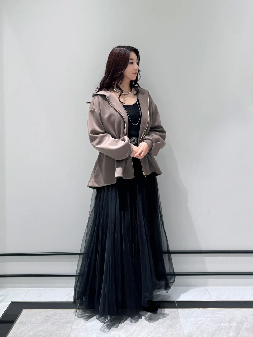 GRACE CONTINENTAL MOMOKO コーディネート画像