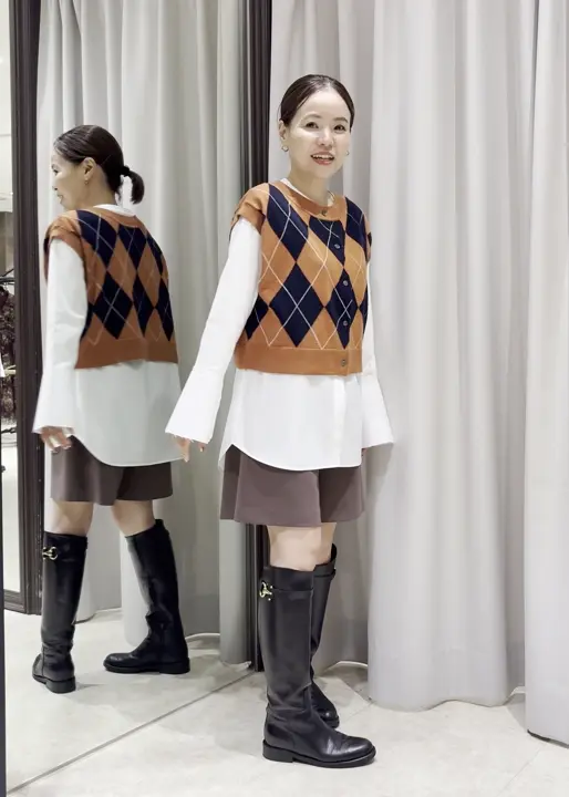 GRACE CONTINENTAL 穐山　香織 コーディネート画像