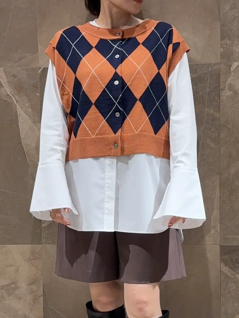 GRACE CONTINENTAL 穐山　香織 コーディネート画像