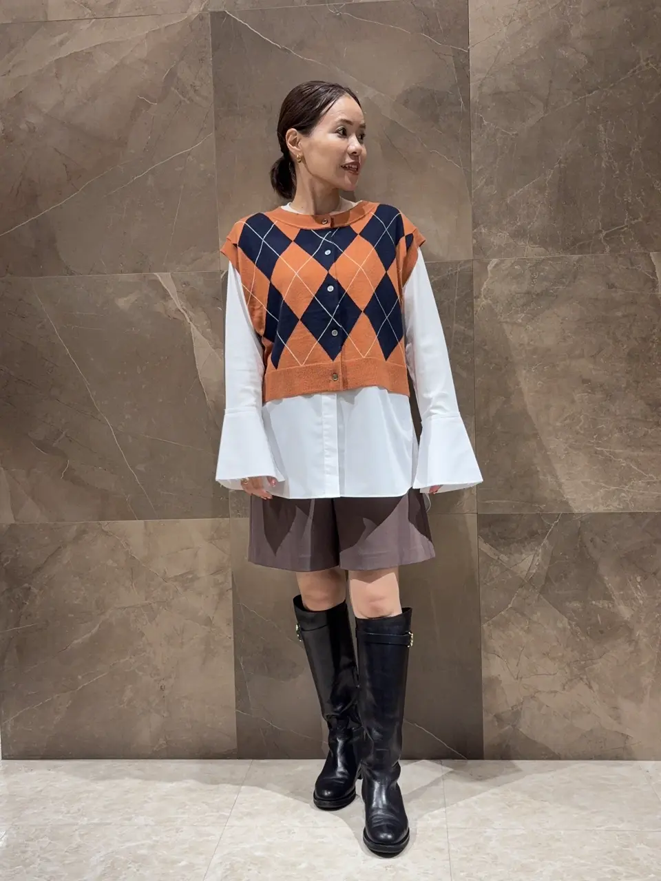 GRACE CONTINENTAL 穐山　香織 コーディネート画像