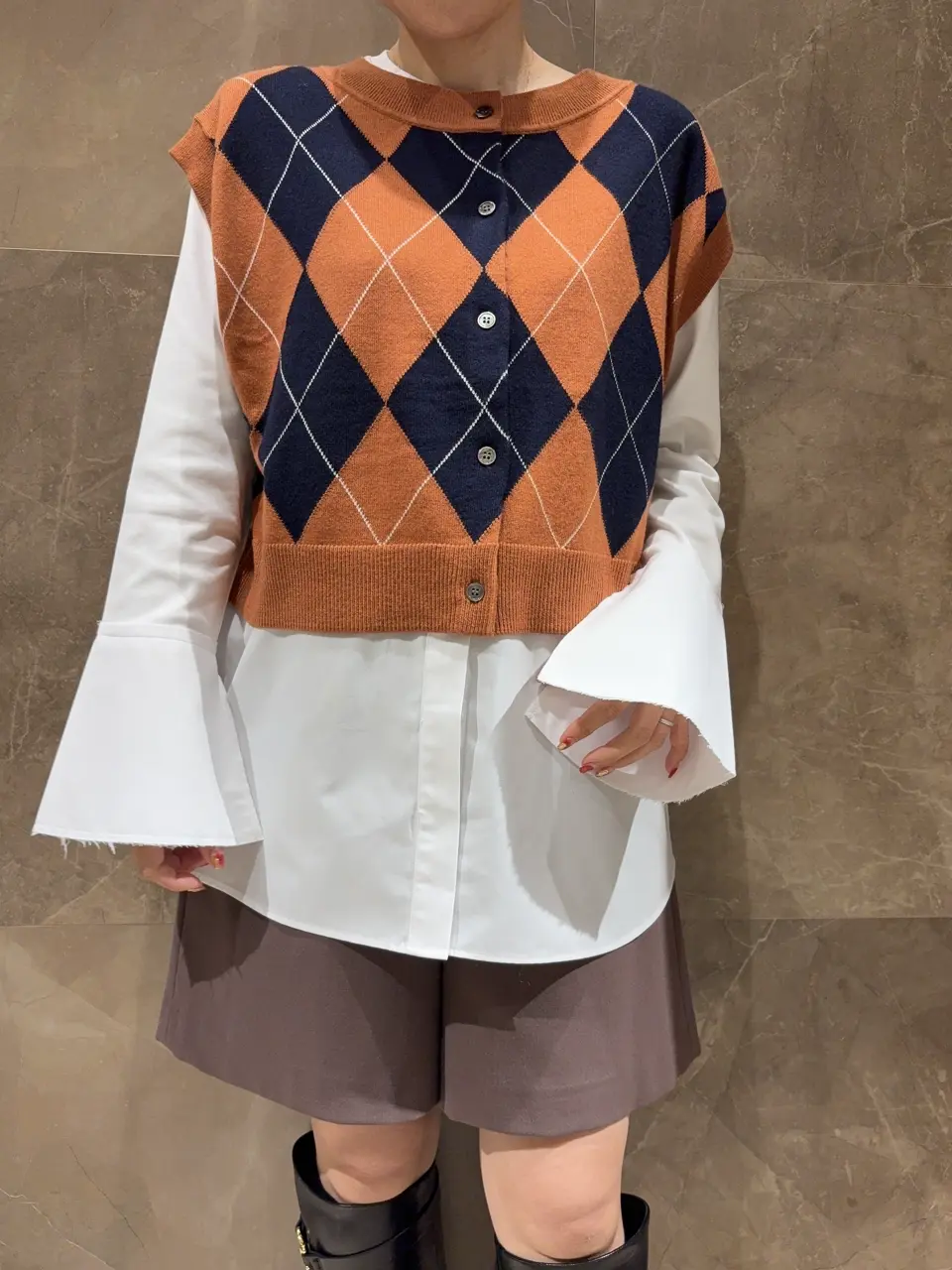 GRACE CONTINENTAL 穐山　香織 コーディネート画像