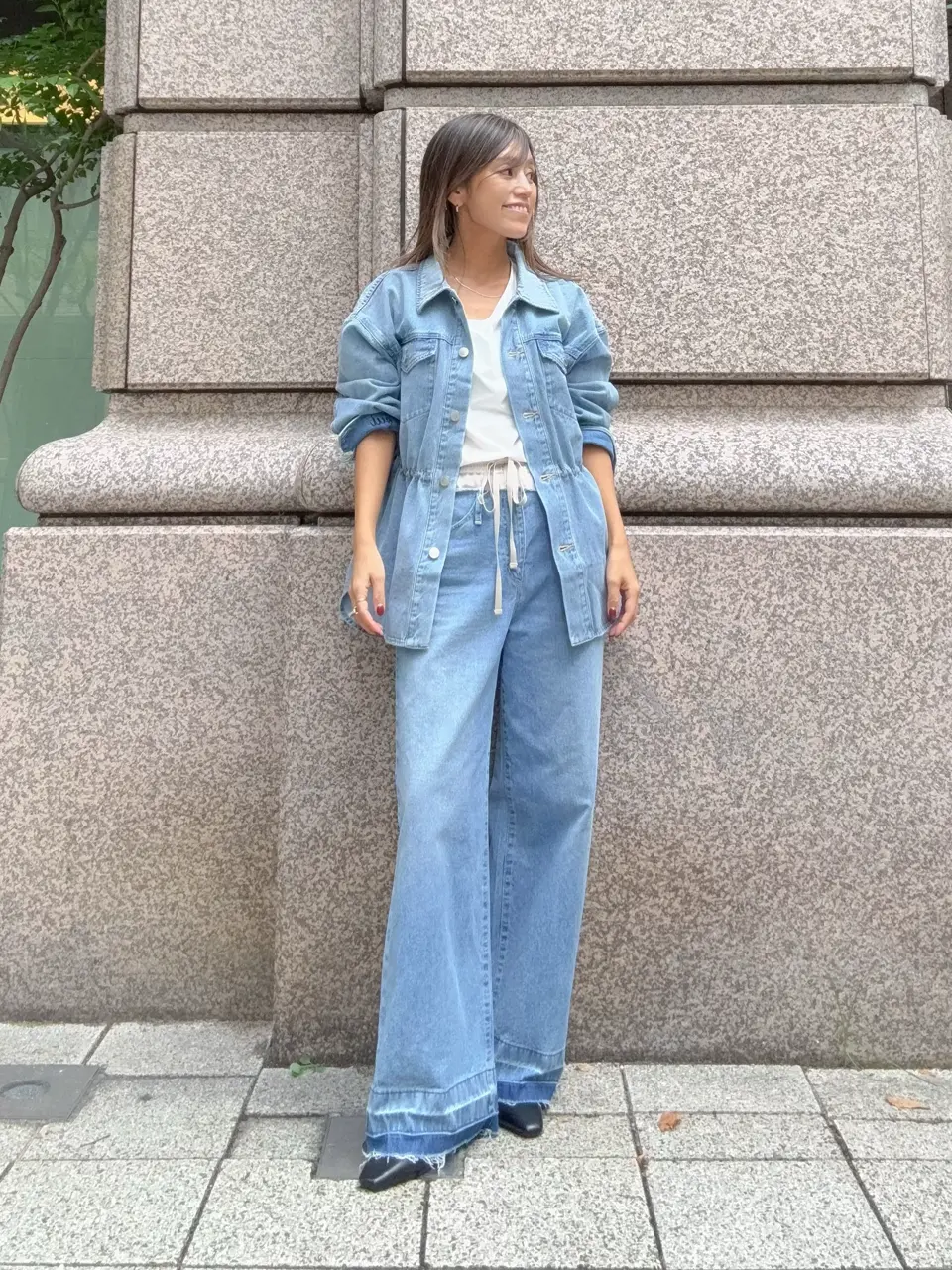 GRACE CONTINENTAL yukimi yonee コーディネート画像