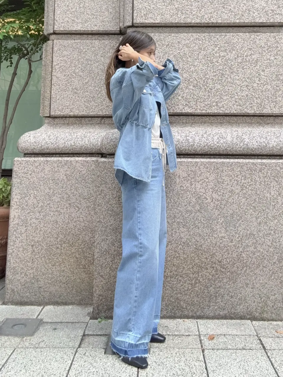 GRACE CONTINENTAL yukimi yonee コーディネート画像