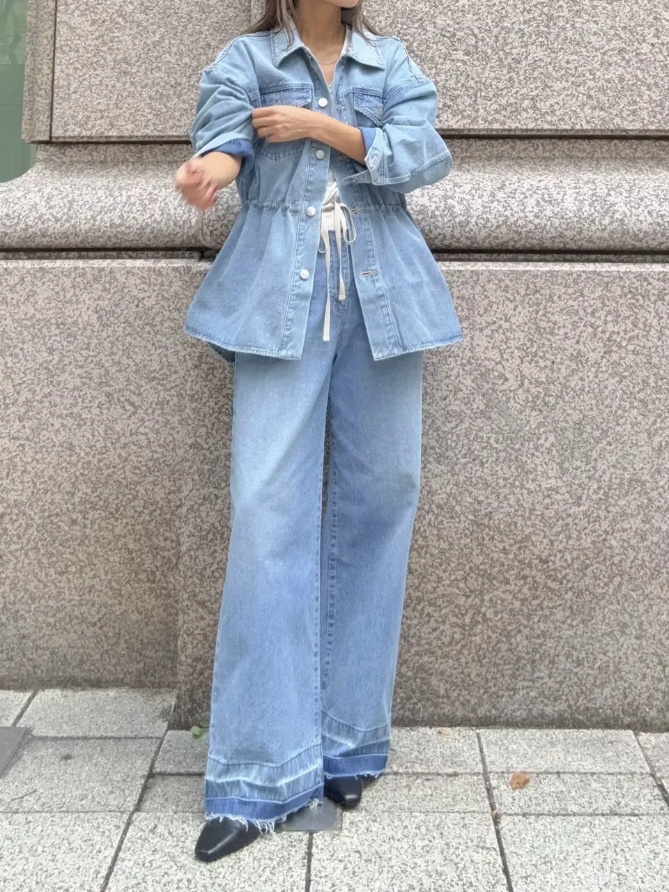 GRACE CONTINENTAL yukimi yonee コーディネート画像