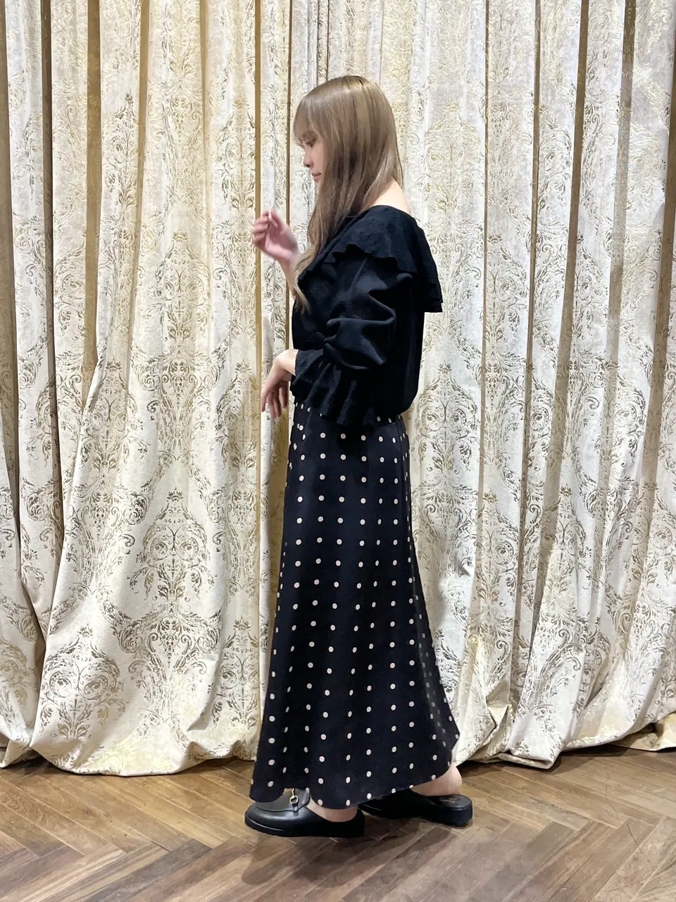 GRACE CONTINENTAL adachi miyuki コーディネート画像