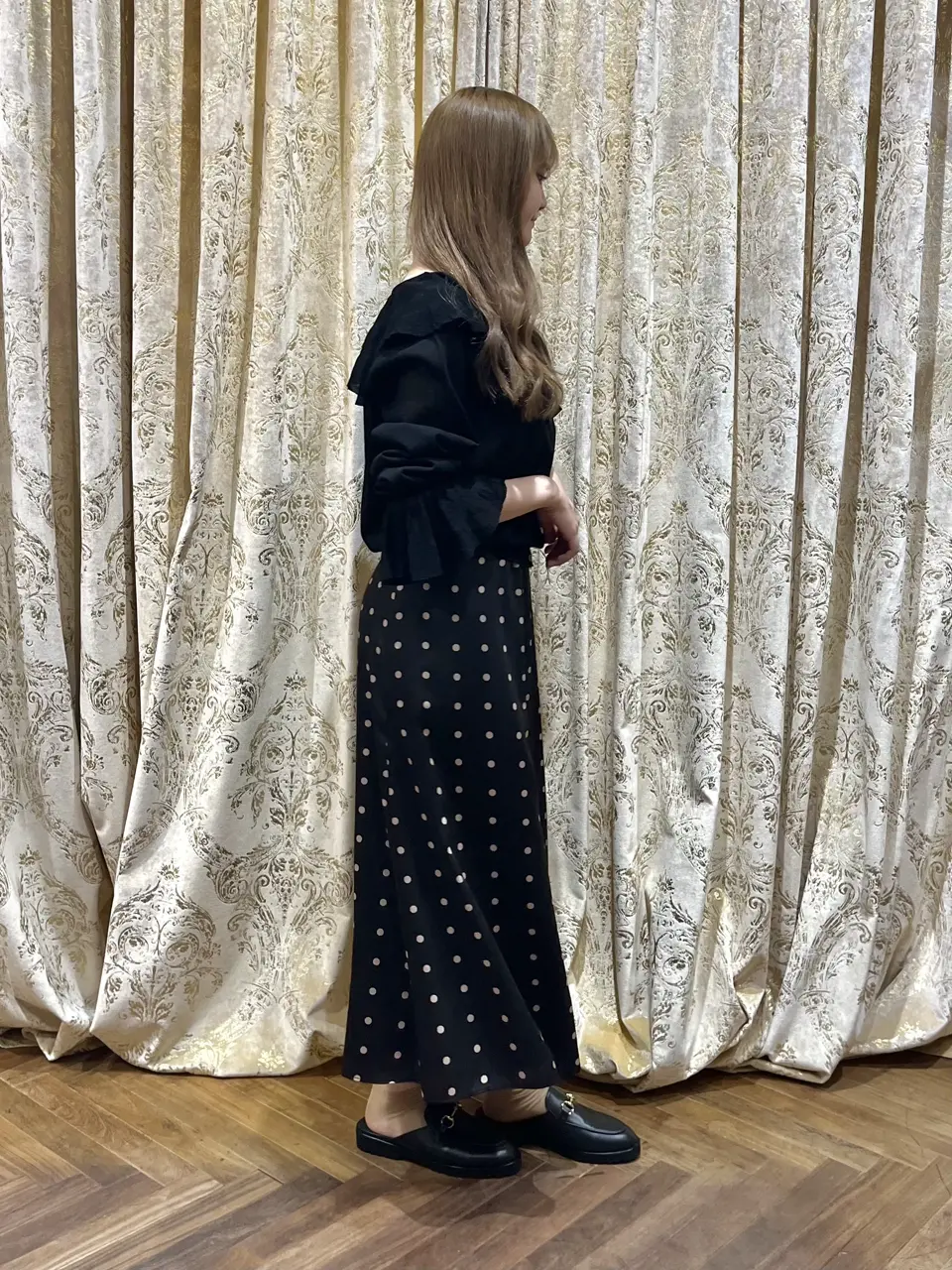 GRACE CONTINENTAL adachi miyuki コーディネート画像