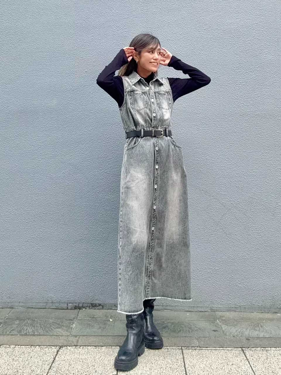 GRACE CONTINENTAL yukimi yonee コーディネート画像