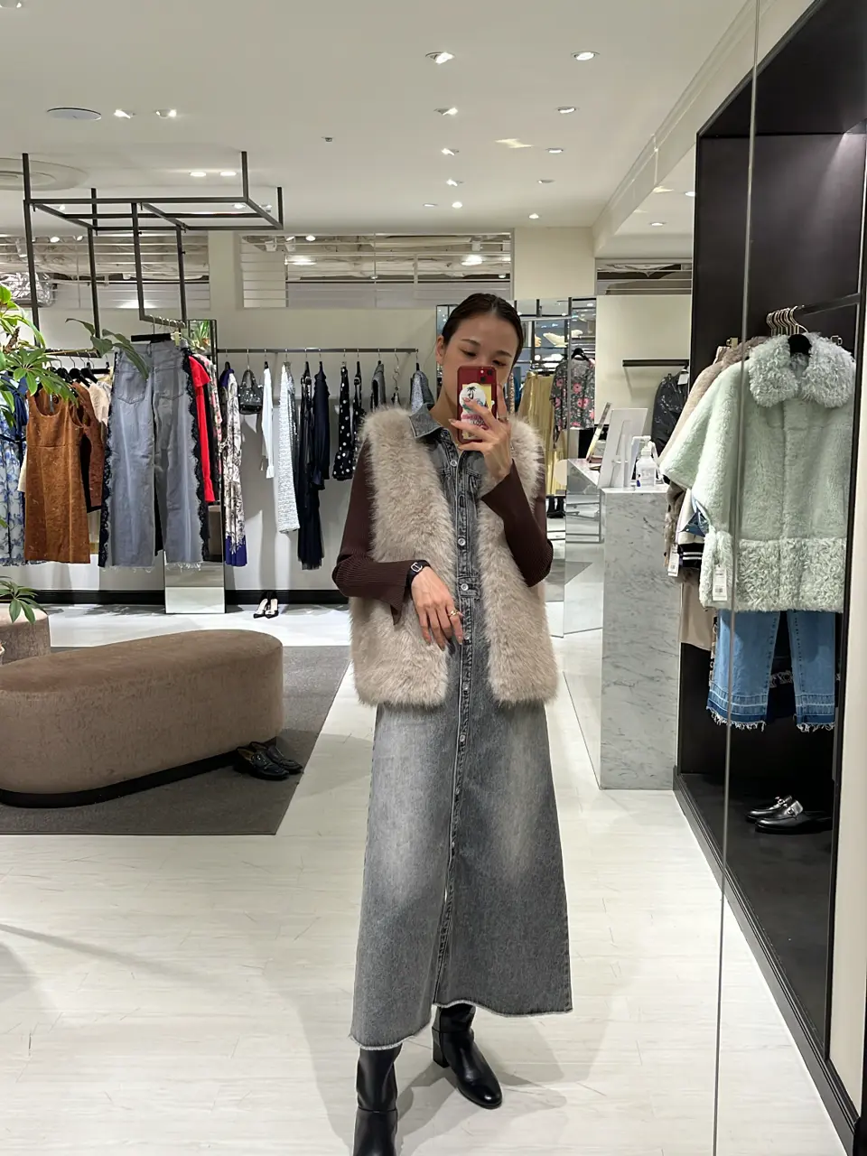 GRACE CONTINENTAL 亀田 未希 コーディネート画像