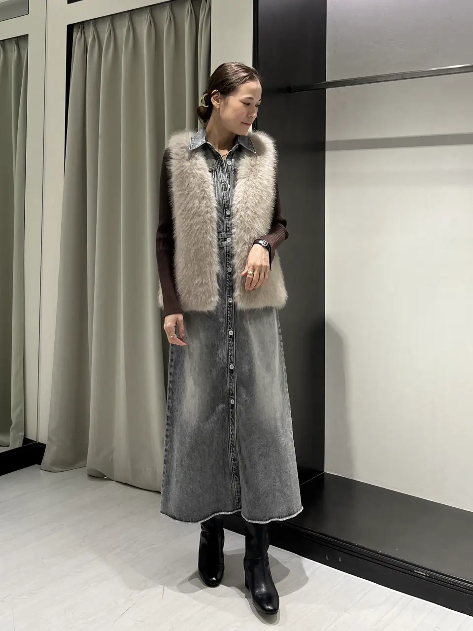 GRACE CONTINENTAL 亀田 未希 コーディネート画像