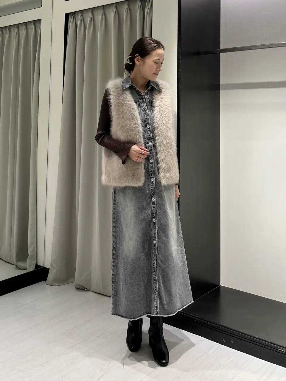 GRACE CONTINENTAL 亀田 未希 コーディネート画像