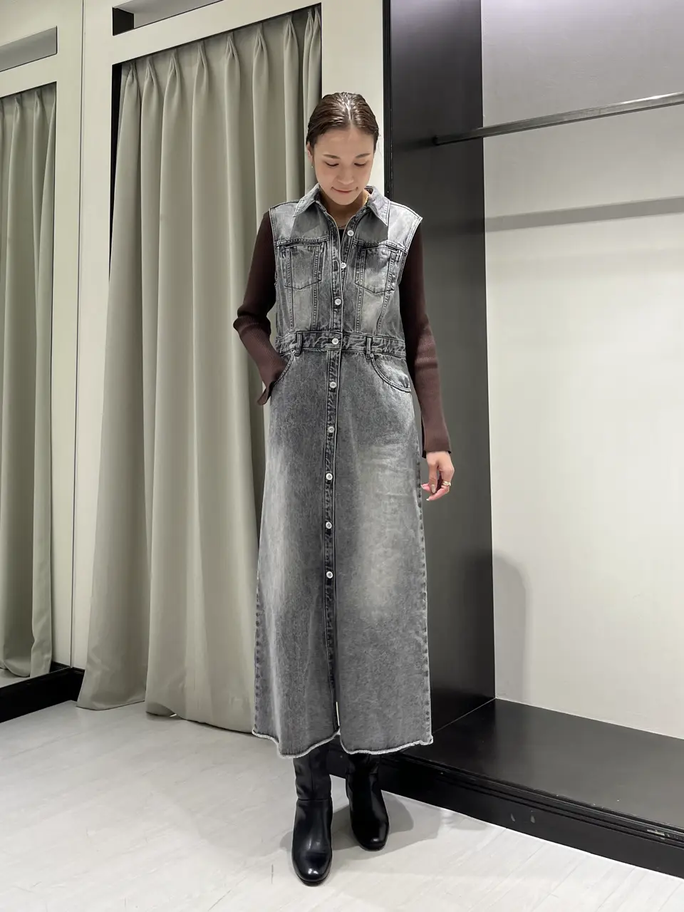 GRACE CONTINENTAL 亀田 未希 コーディネート画像