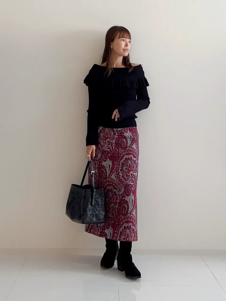  古川温子 コーディネート画像