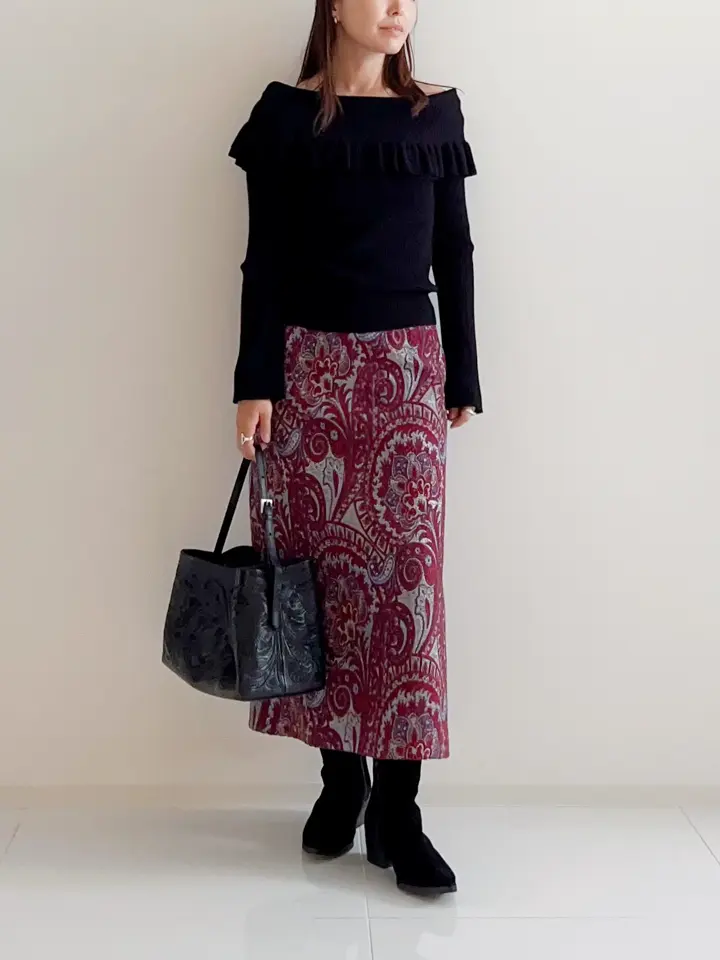 GRACE CONTINENTAL 古川温子 コーディネート画像