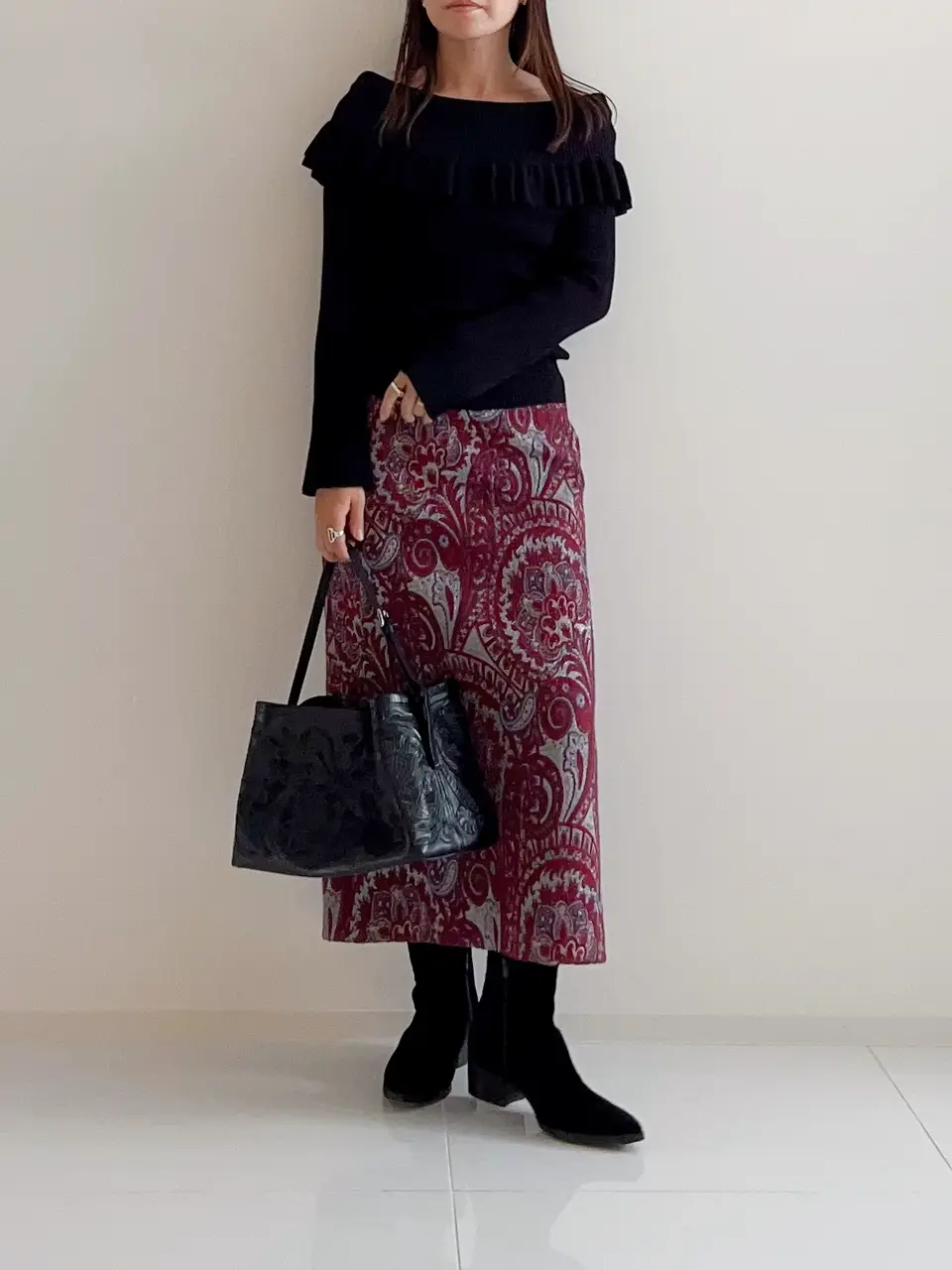 GRACE CONTINENTAL 古川温子 コーディネート画像