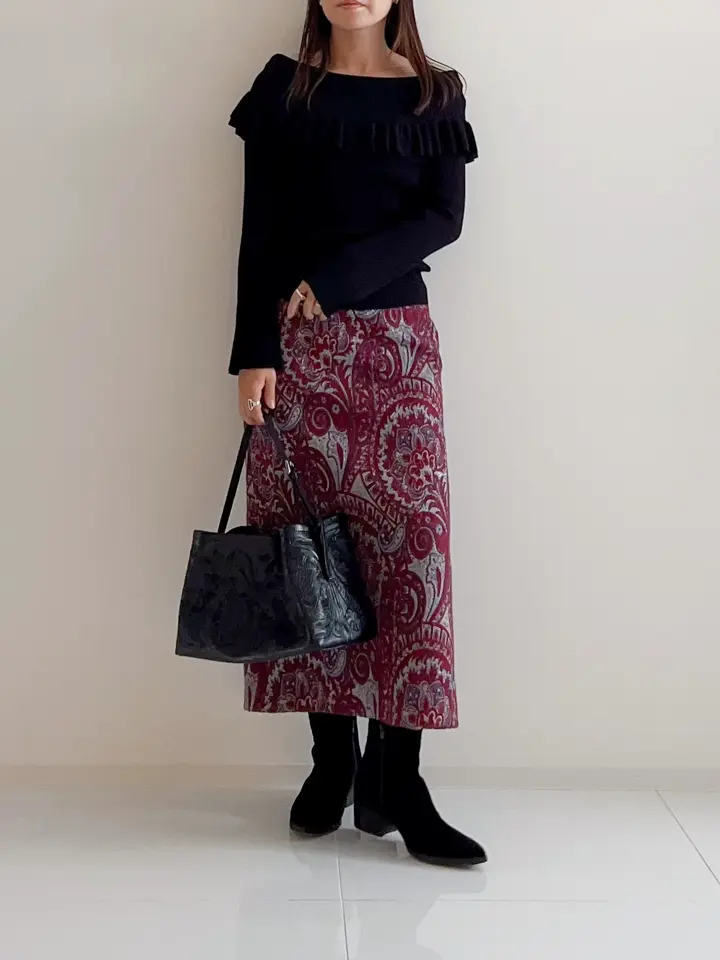 GRACE CONTINENTAL 古川温子 コーディネート画像