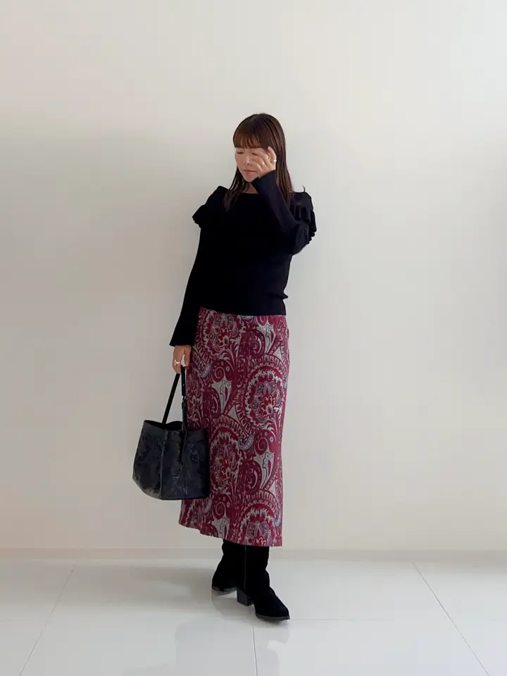 GRACE CONTINENTAL 古川温子 コーディネート画像