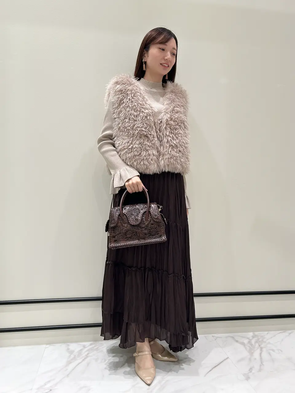 GRACE CONTINENTAL 若園　ひかり コーディネート画像