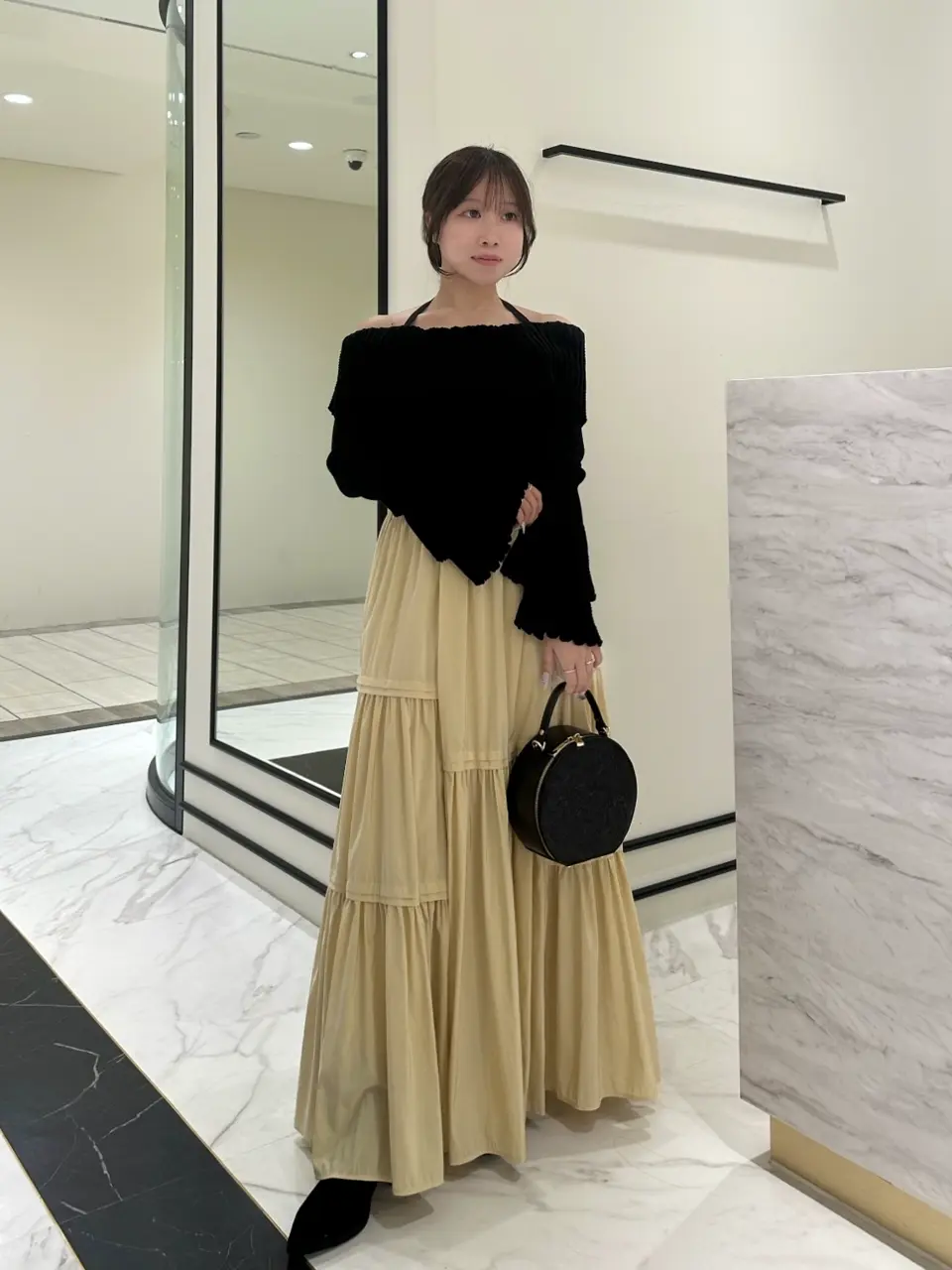 る*ん様 美品　グレースコンチネンタル ノーカラーコート ロング丈 花　ビジュー GRACE CONTINENTAL（グレースコンチネンタル）、 WOMEN コート