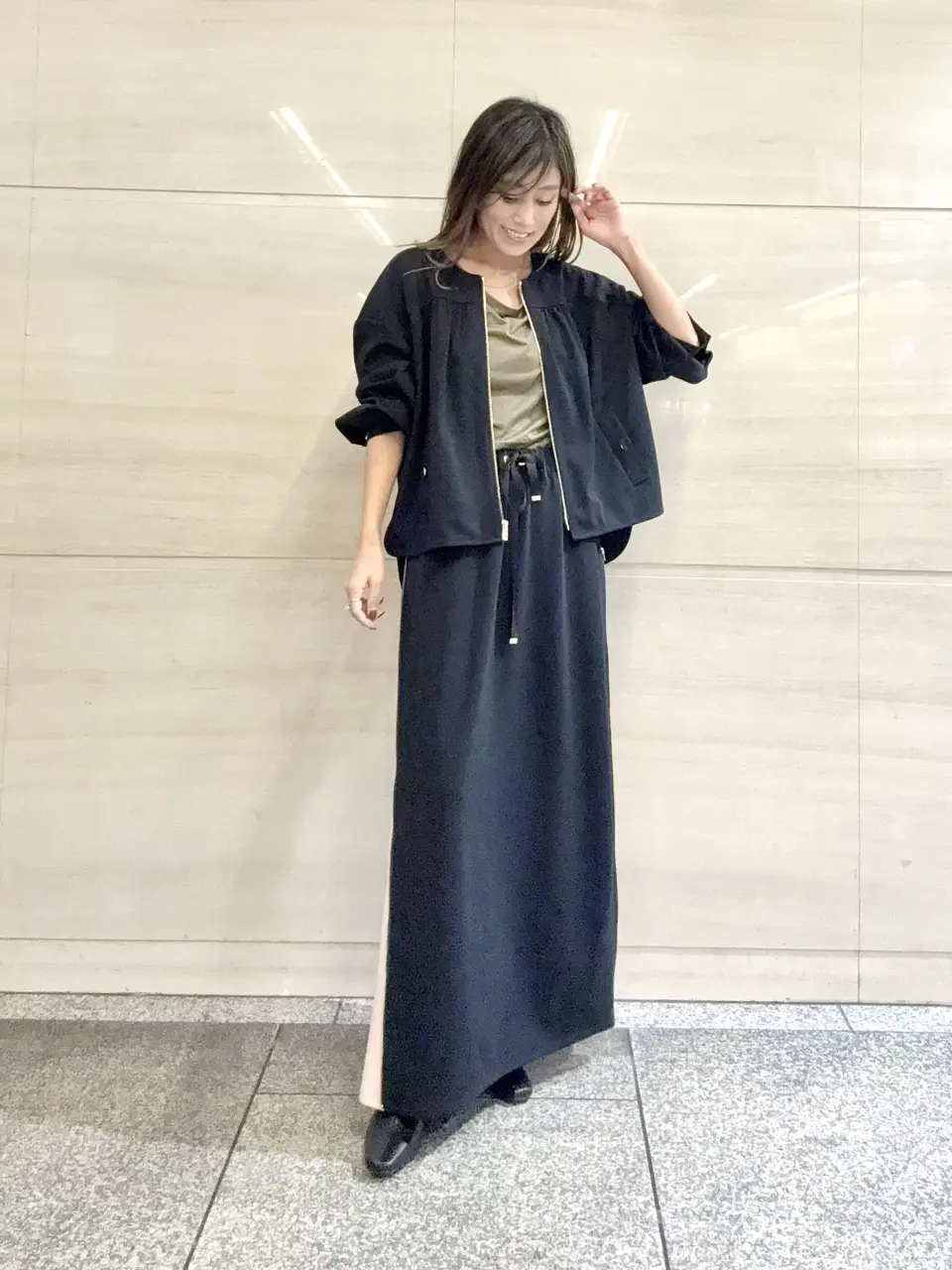 GRACE CONTINENTAL yukimi yonee コーディネート画像