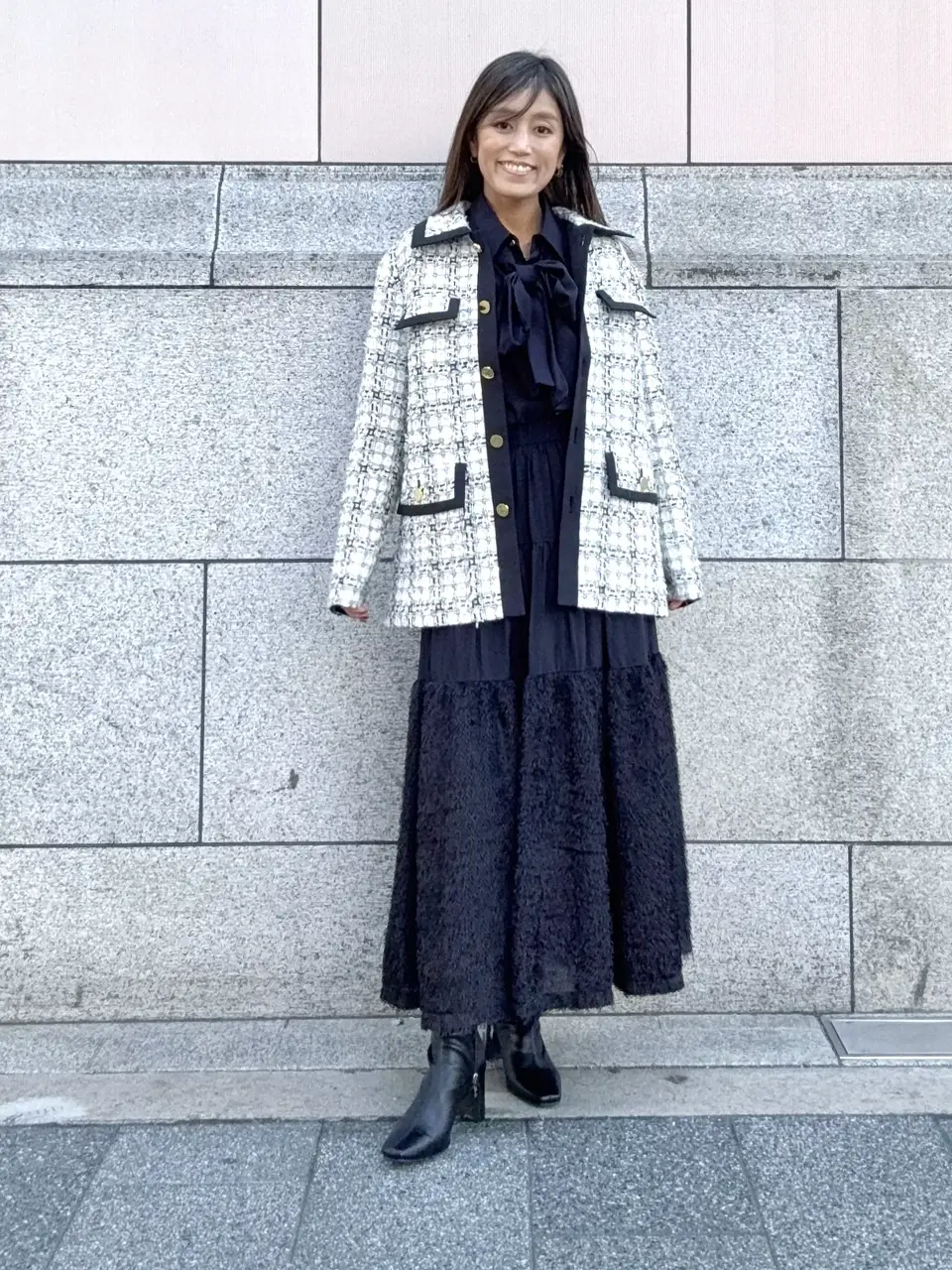 GRACE CONTINENTAL yukimi yonee コーディネート画像