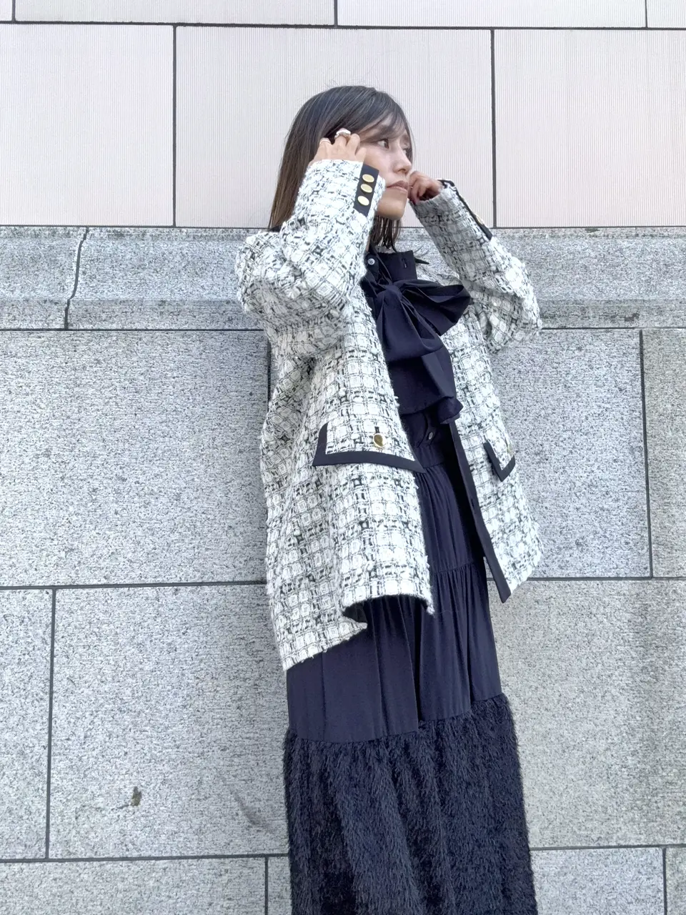 GRACE CONTINENTAL yukimi yonee コーディネート画像