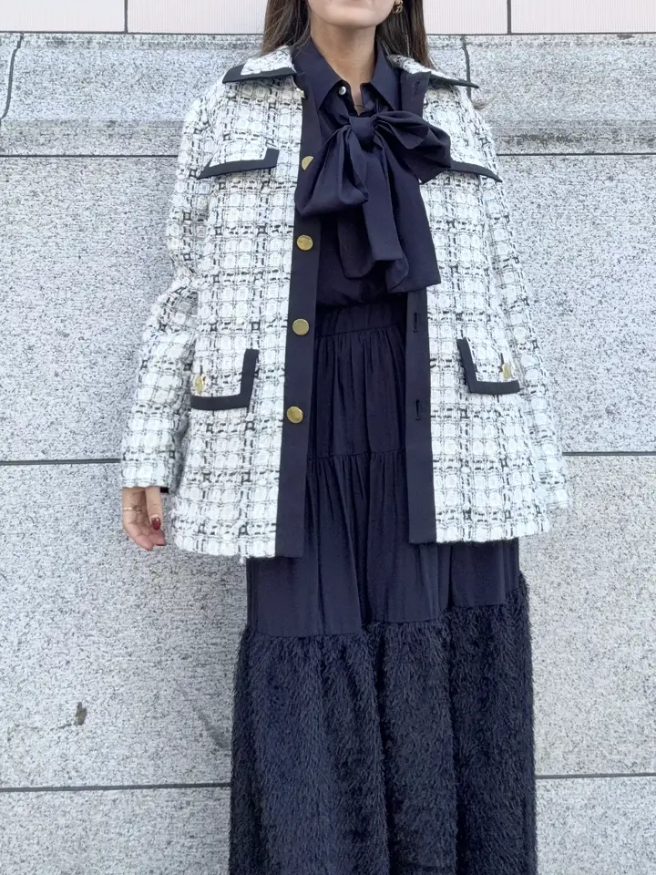 GRACE CONTINENTAL yukimi yonee コーディネート画像