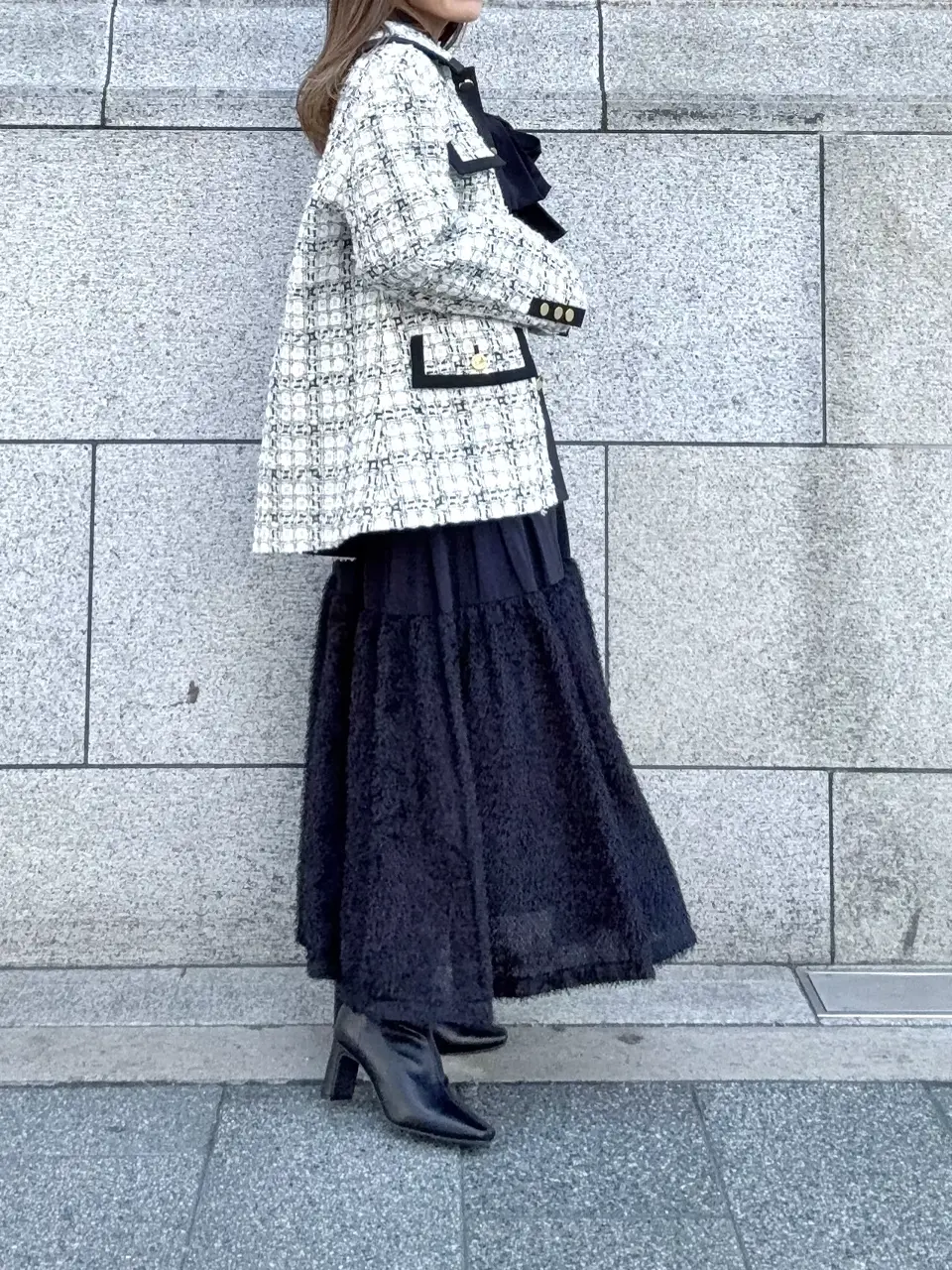 GRACE CONTINENTAL yukimi yonee コーディネート画像