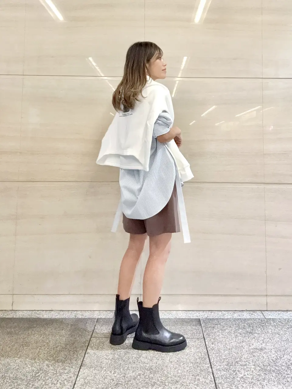 GRACE CONTINENTAL yukimi yonee コーディネート画像