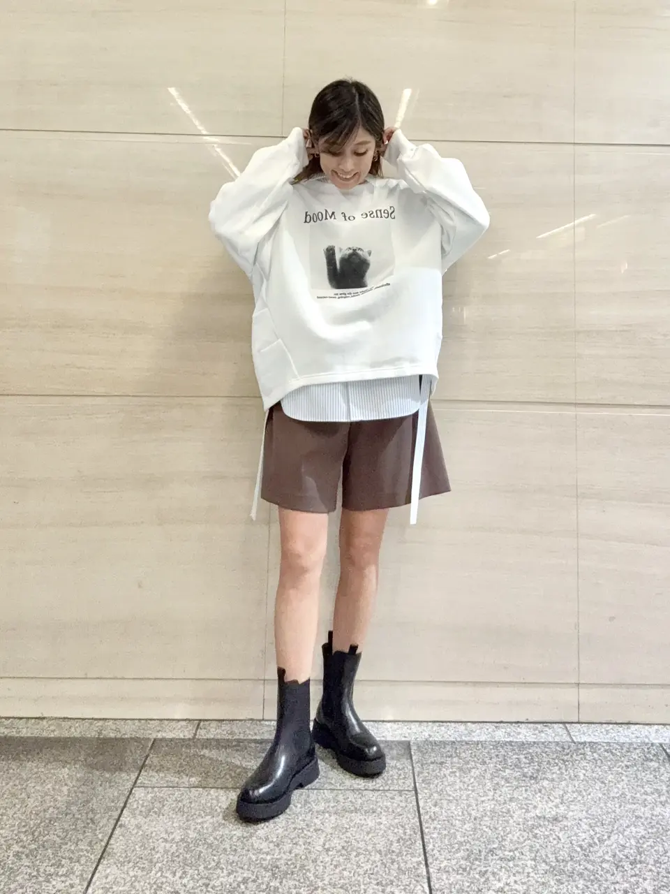 GRACE CONTINENTAL yukimi yonee コーディネート画像