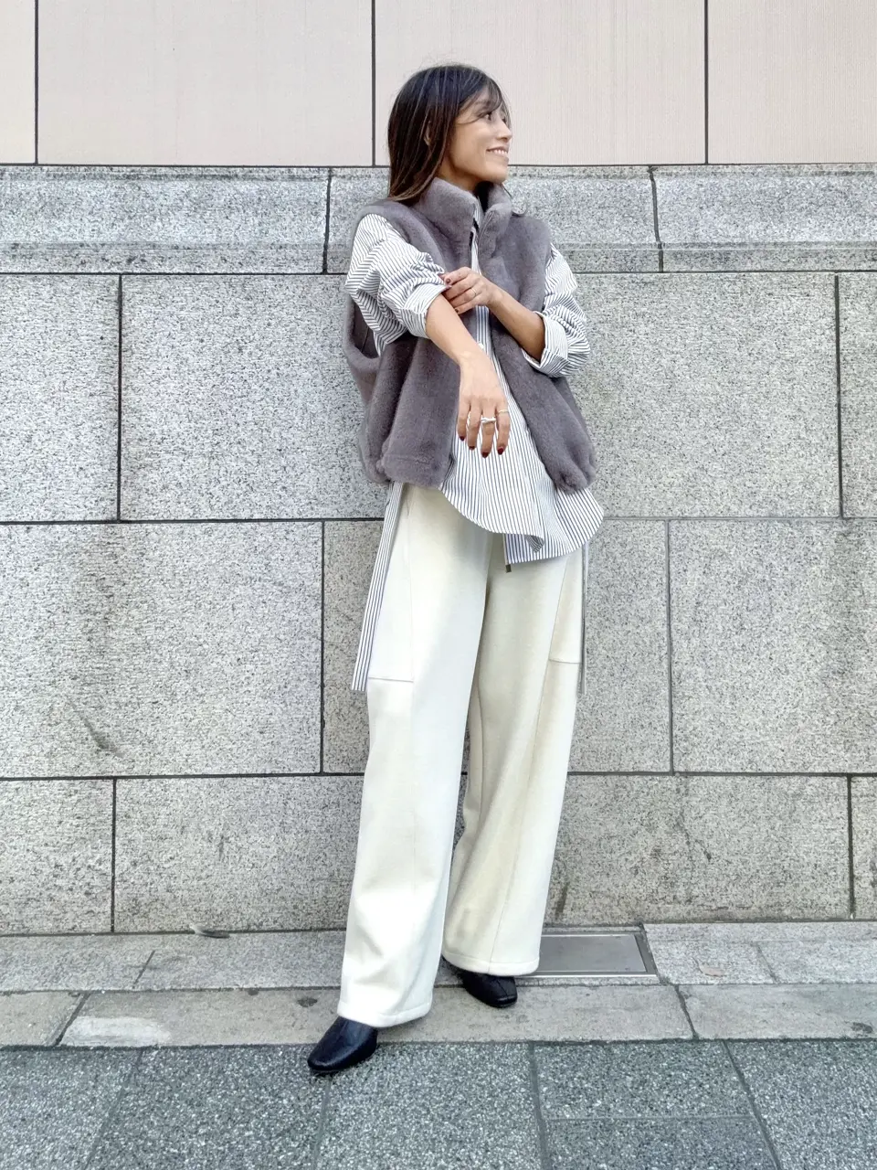 GRACE CONTINENTAL yukimi yonee コーディネート画像