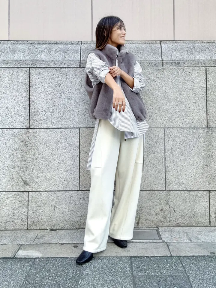 GRACE CONTINENTAL yukimi yonee コーディネート画像