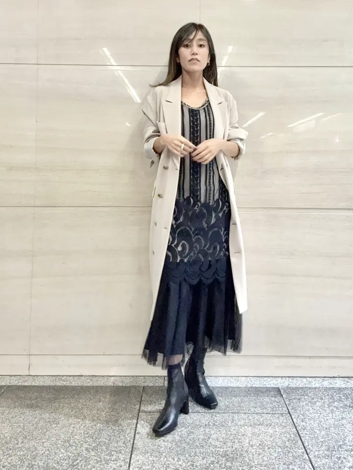 GRACE CONTINENTAL yukimi yonee コーディネート画像