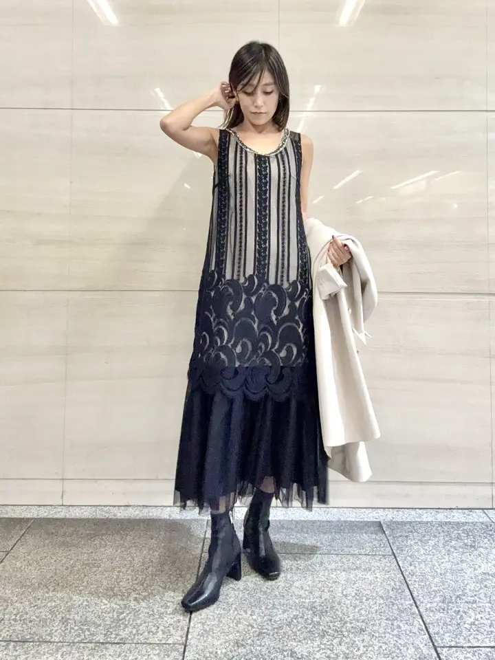 GRACE CONTINENTAL yukimi yonee コーディネート画像