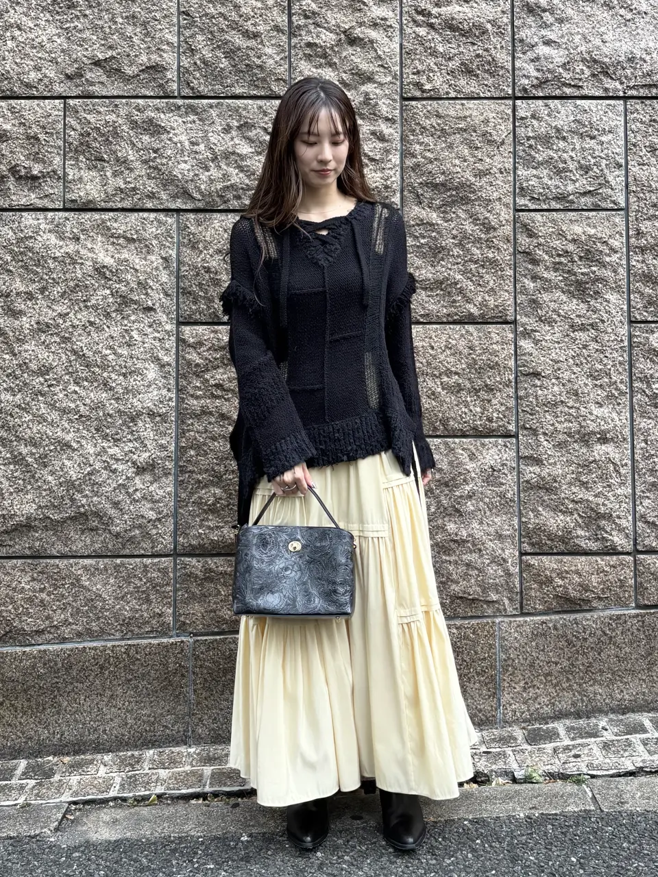 GRACE CONTINENTAL Hikaru Okada コーディネート画像