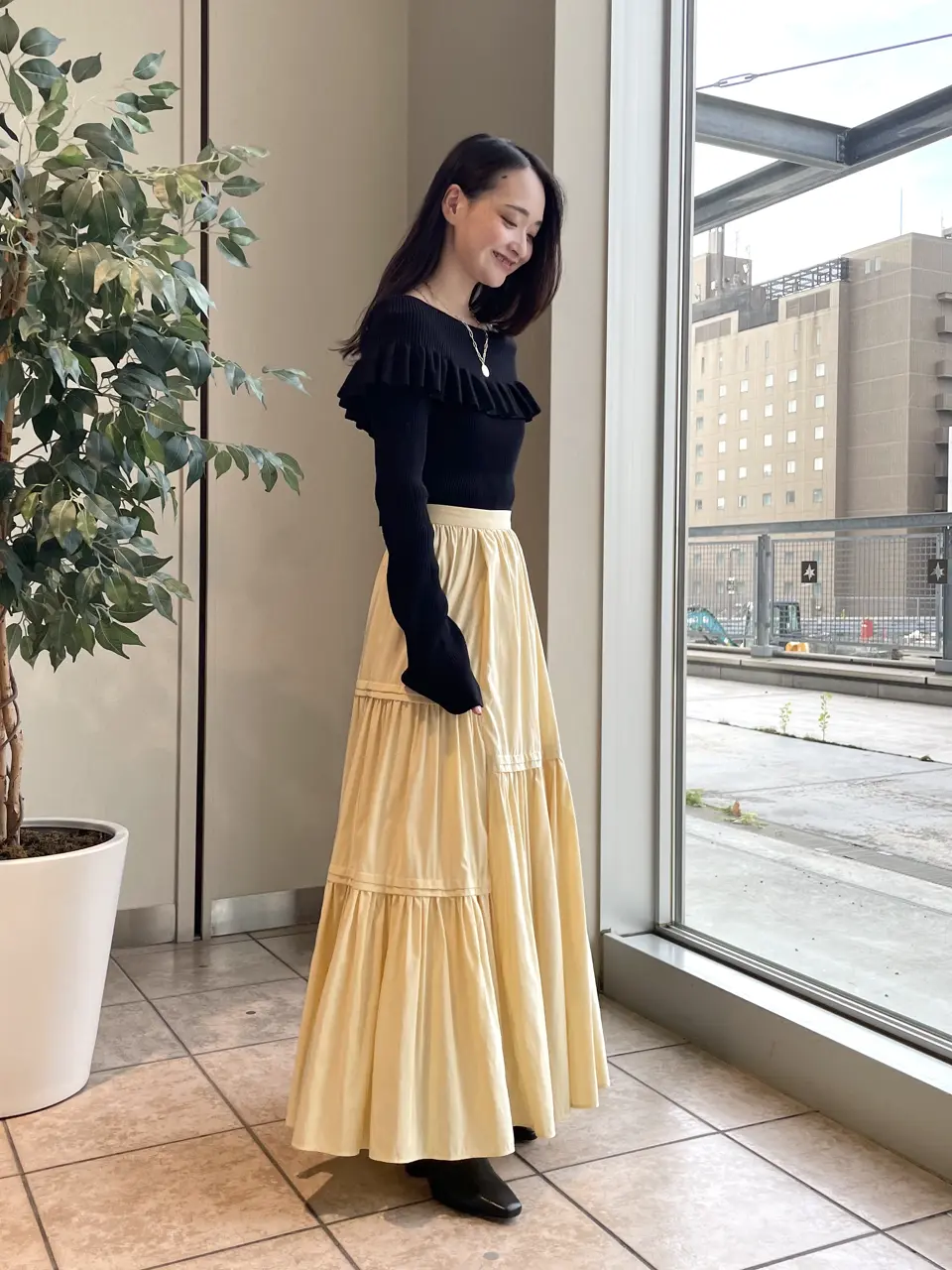 GRACE CONTINENTAL Nakatsu.m コーディネート画像