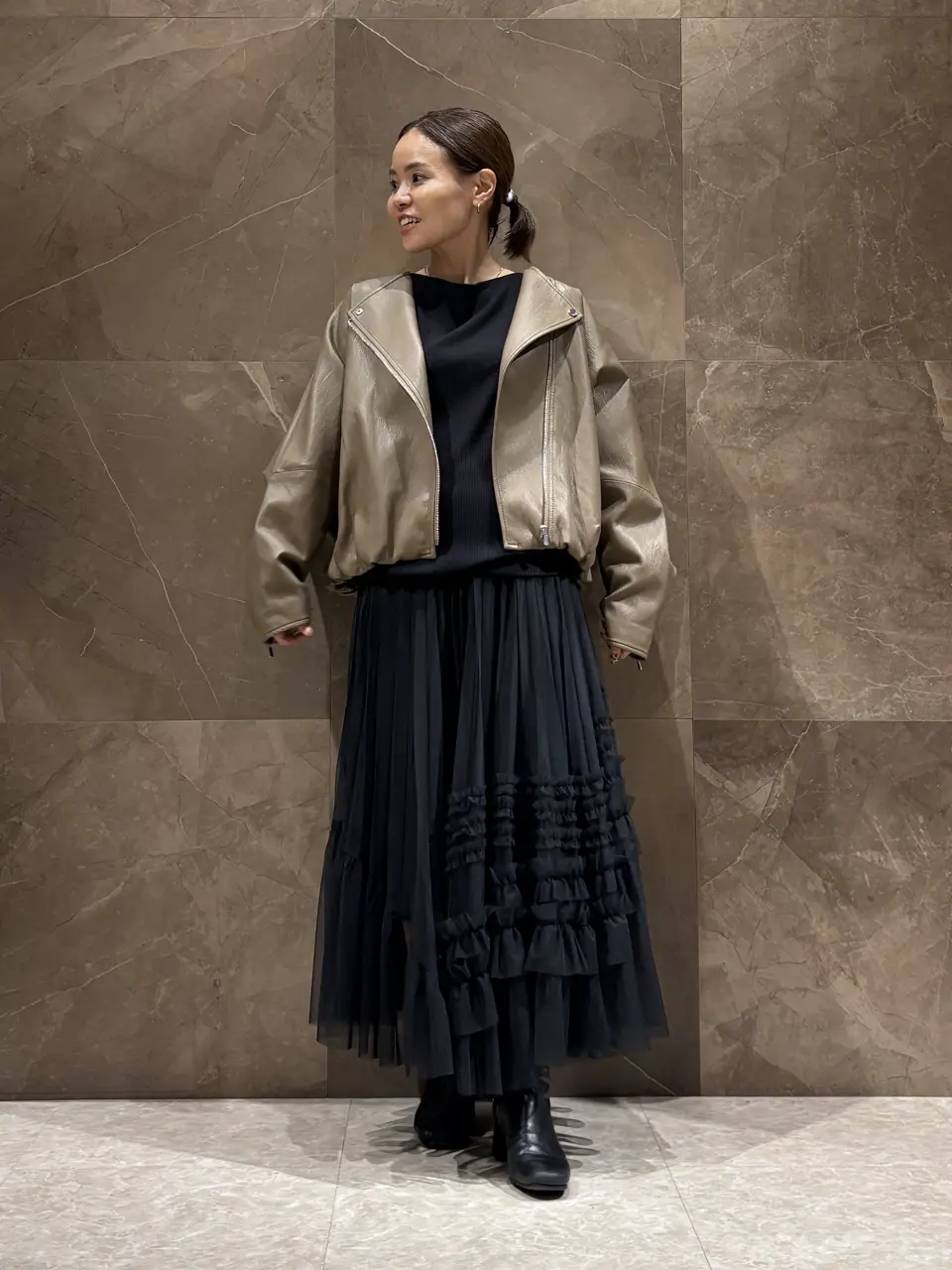 GRACE CONTINENTAL 穐山　香織 コーディネート画像