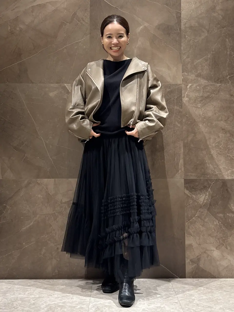 GRACE CONTINENTAL 穐山　香織 コーディネート画像