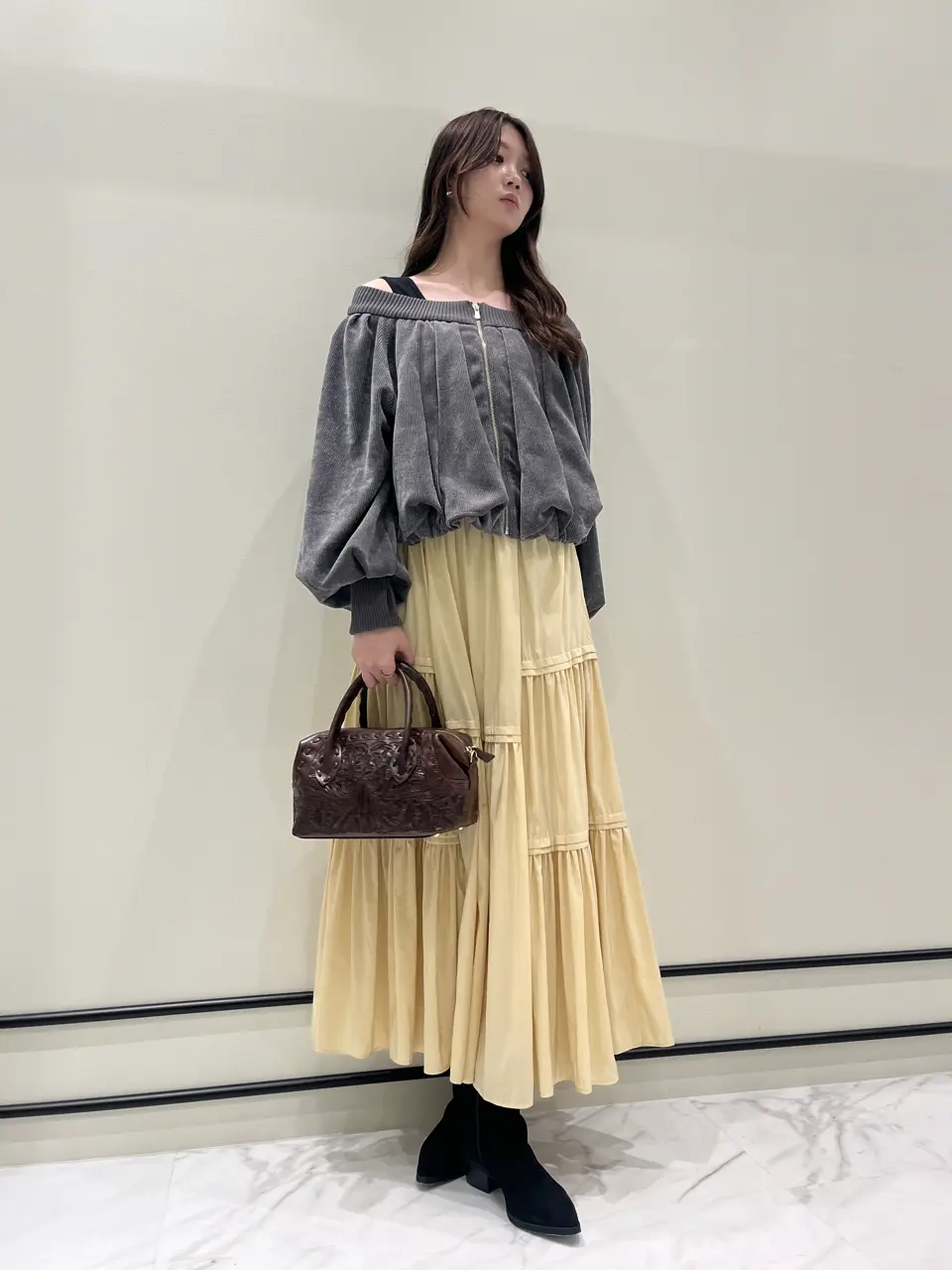 GRACE CONTINENTAL Hotei コーディネート画像