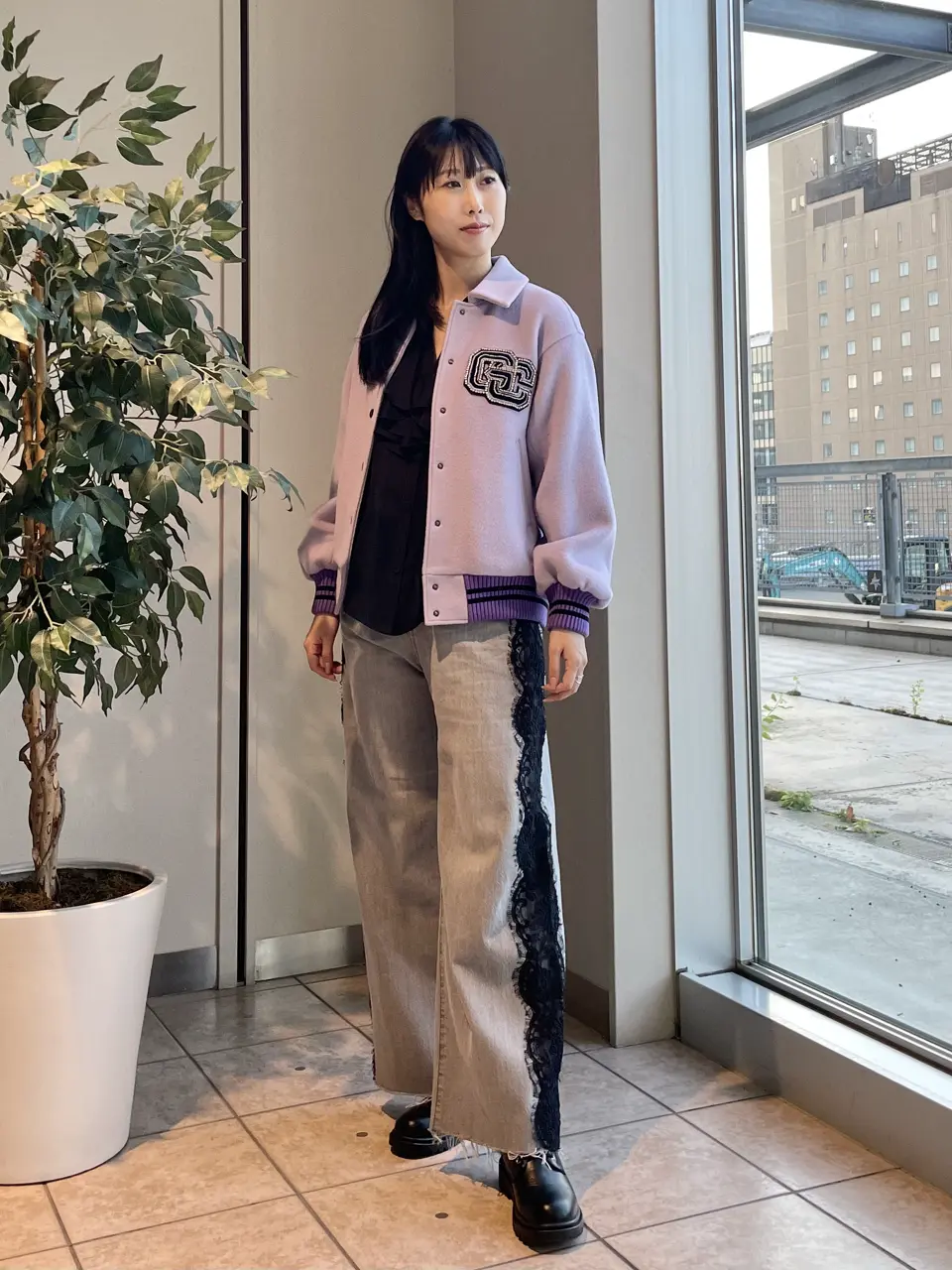 GRACE CONTINENTAL 端場　わかな コーディネート画像