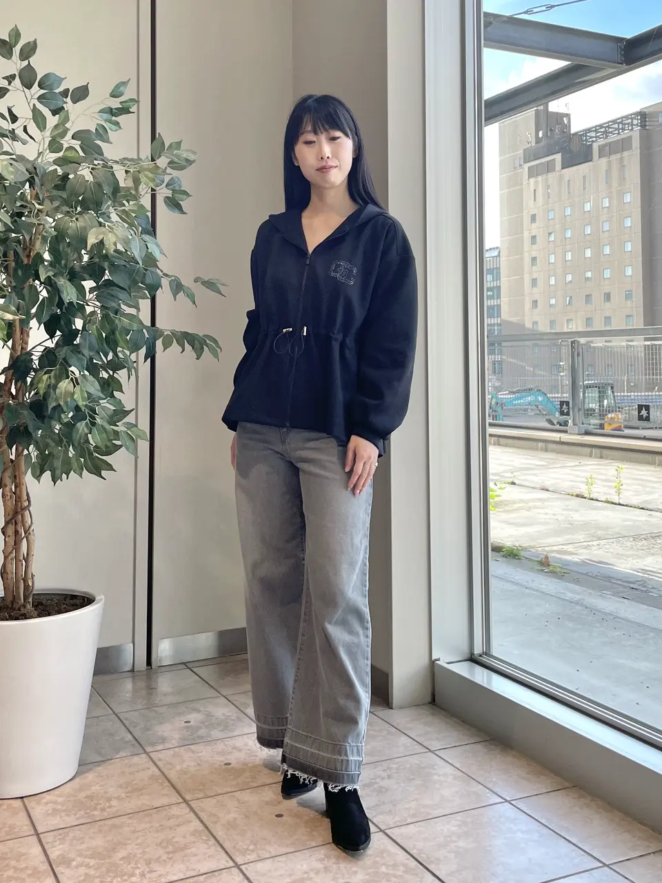  端場　わかな コーディネート画像