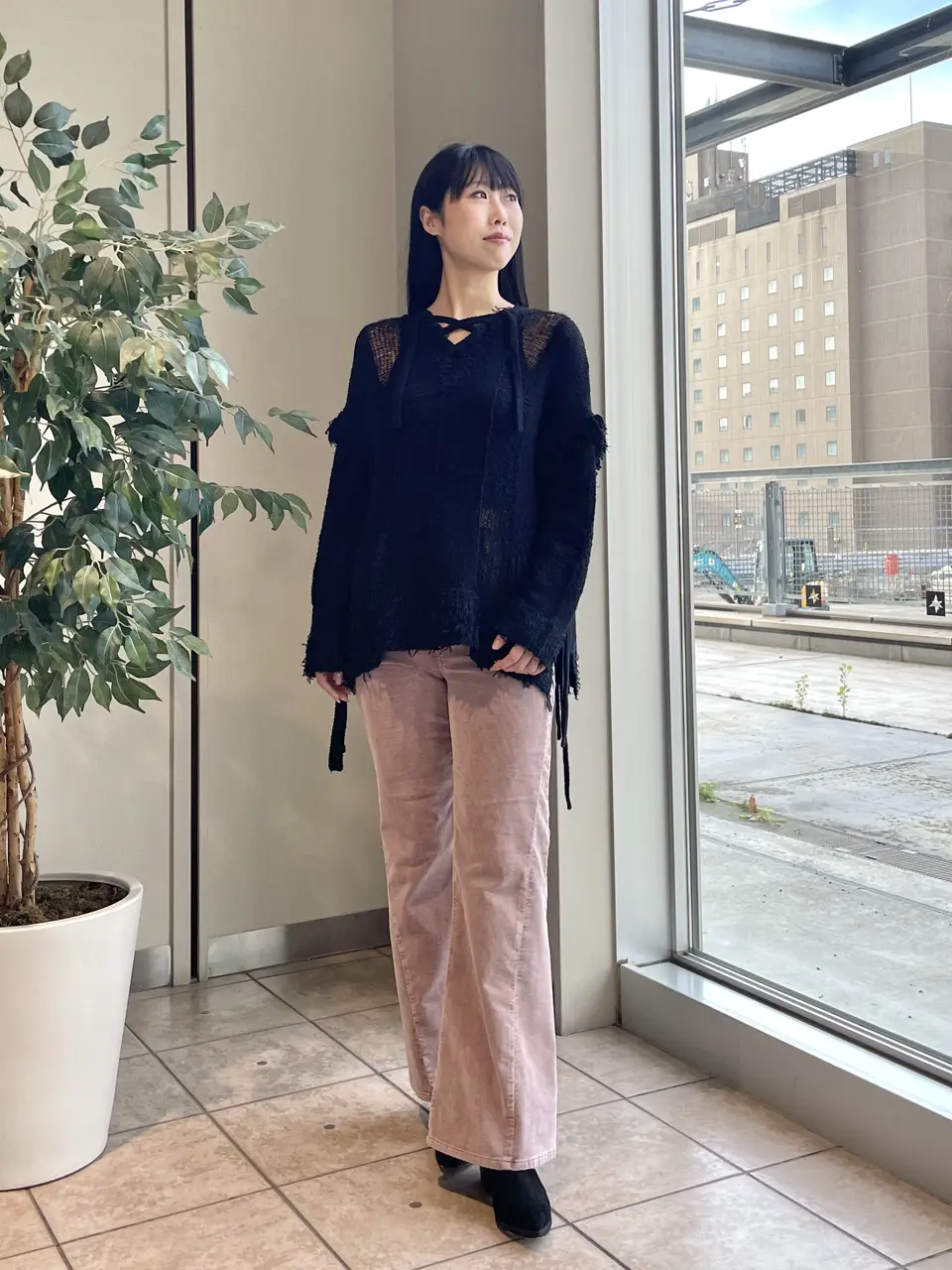 GRACE CONTINENTAL 端場　わかな コーディネート画像