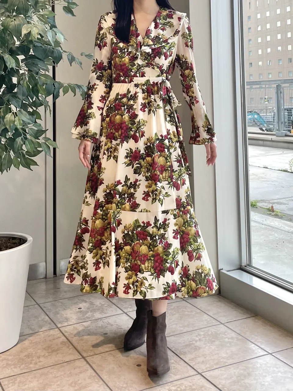 GRACE CONTINENTAL 端場　わかな コーディネート画像