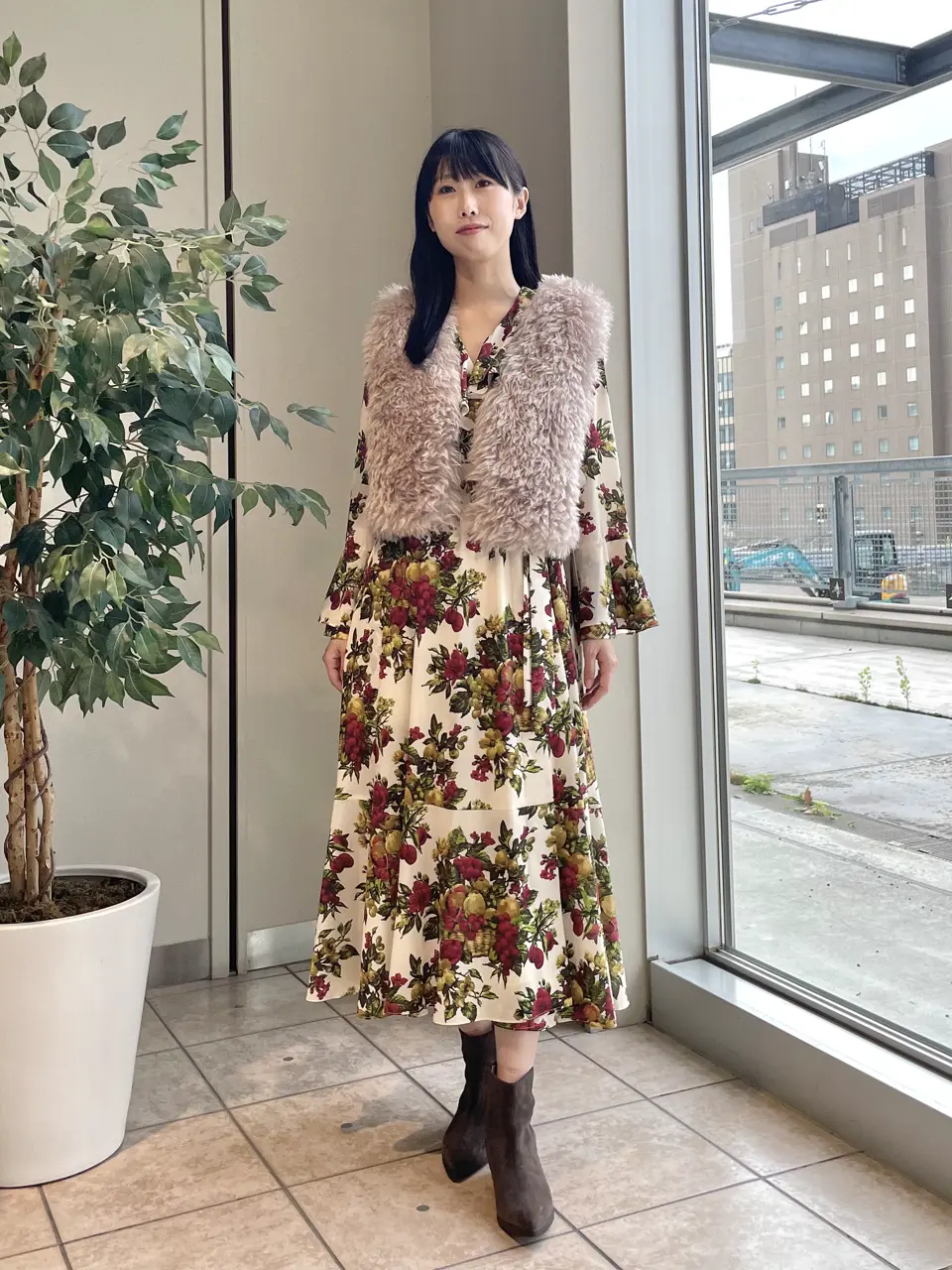 GRACE CONTINENTAL 端場　わかな コーディネート画像