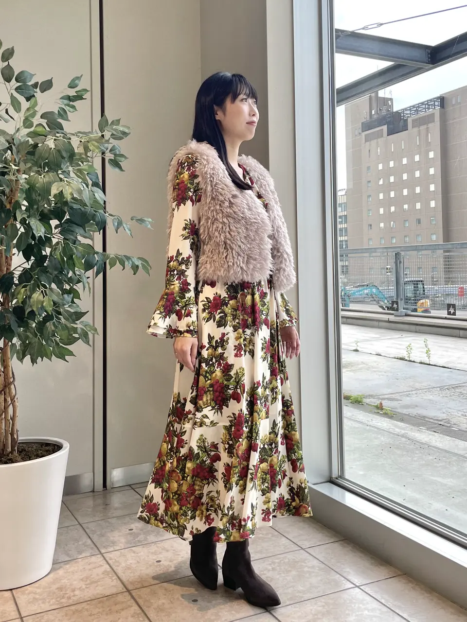 GRACE CONTINENTAL 端場　わかな コーディネート画像