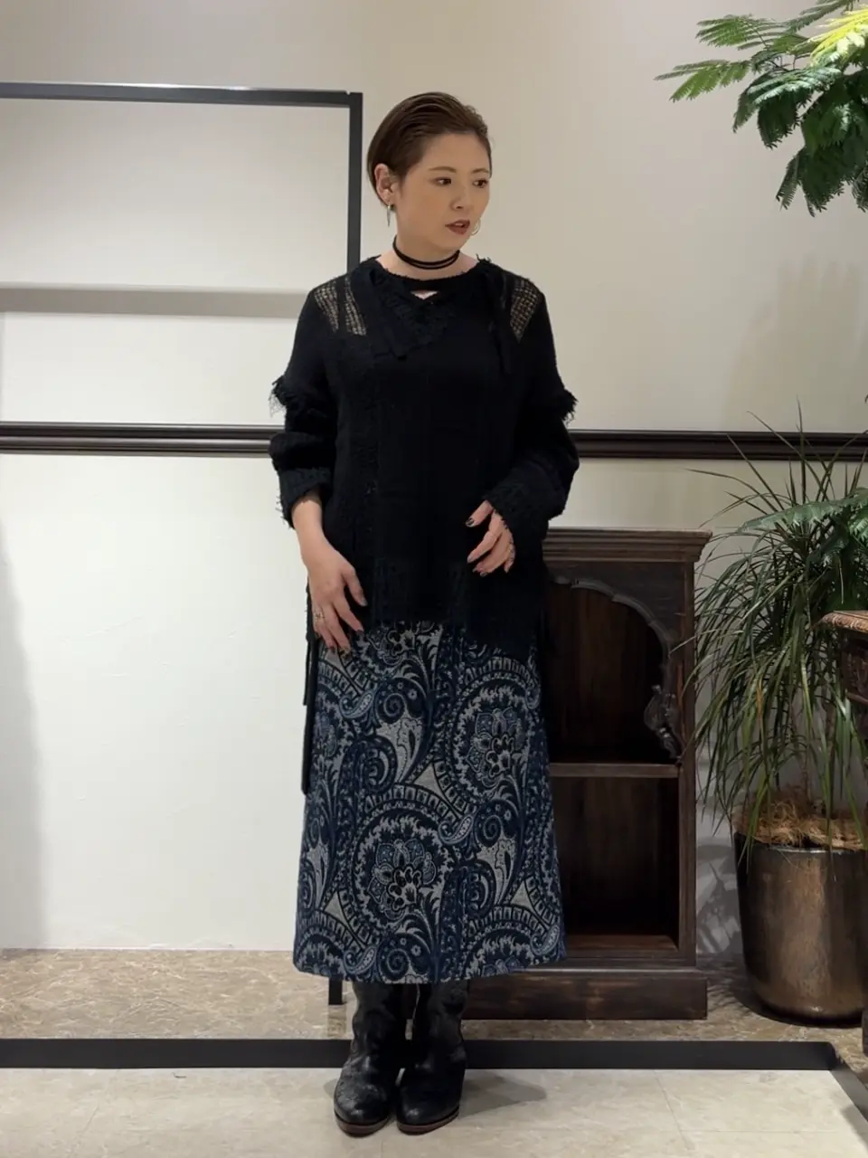 GRACE CONTINENTAL N.YURI コーディネート画像