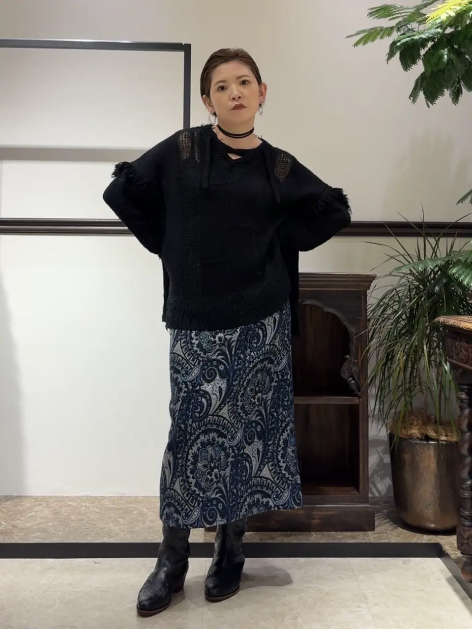 GRACE CONTINENTAL N.YURI コーディネート画像