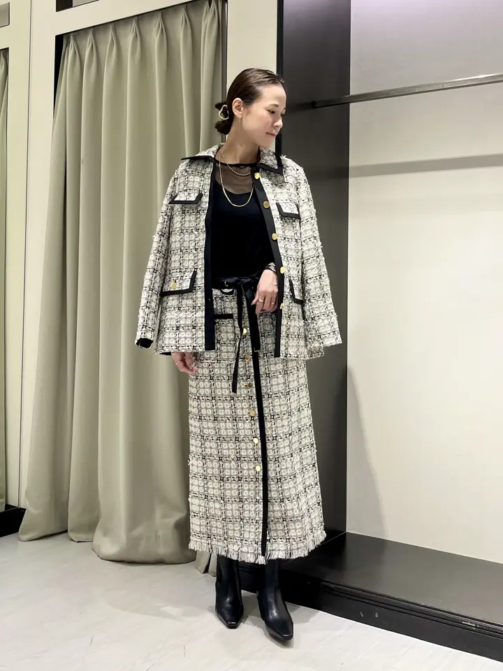 GRACE CONTINENTAL 亀田 未希 コーディネート画像