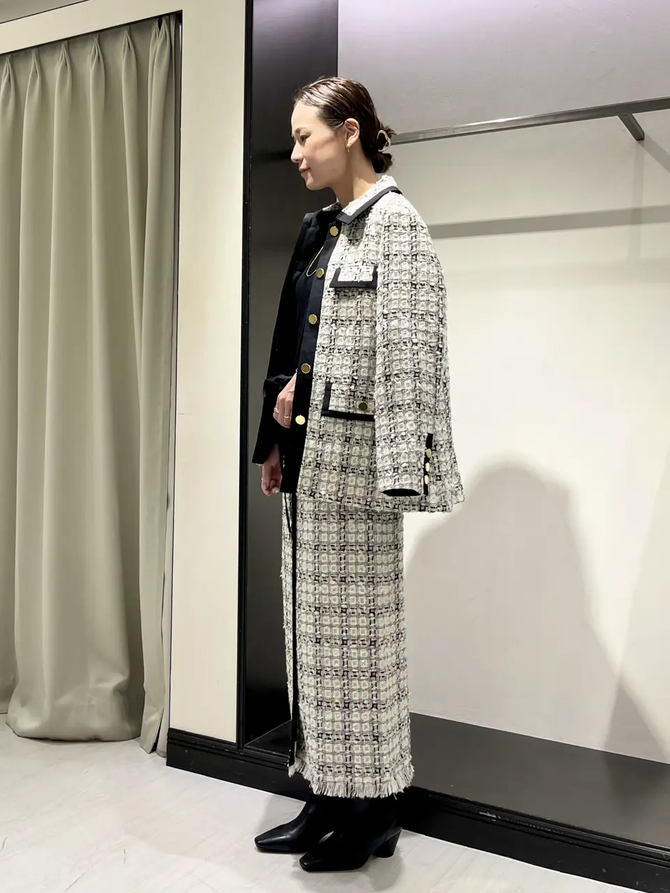 GRACE CONTINENTAL 亀田 未希 コーディネート画像