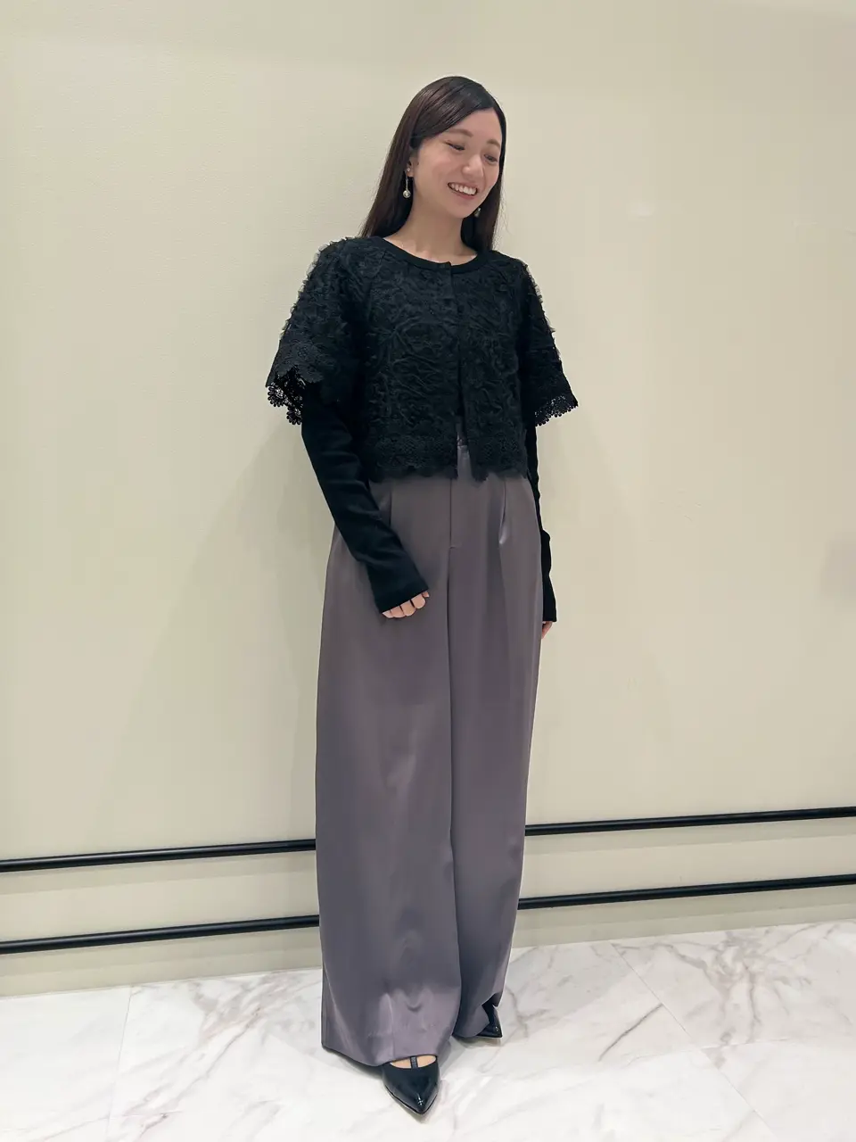 GRACE CONTINENTAL 若園　ひかり コーディネート画像